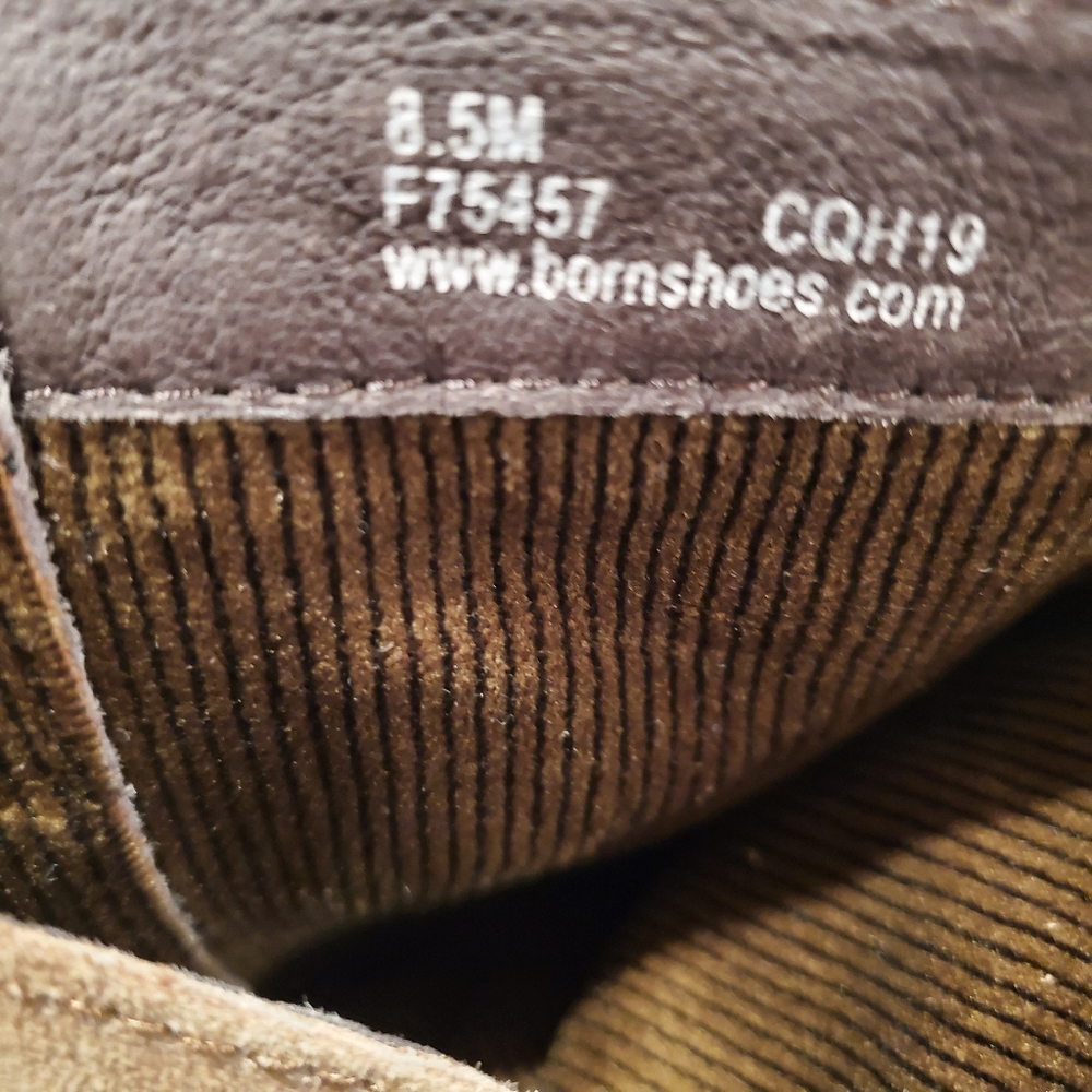 NWT Born Cotto Brown Suede Tall Boots - Picture 6 of 9